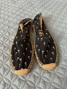 Sam Edelman Black and White Espadrilles